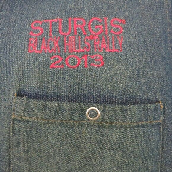 Sturgis Black Hills Rally 2013 Shirt Motorcycle - Picture 7 of 11